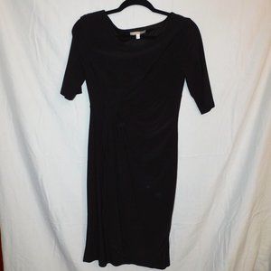 Black 3/4 sleeve Signature Sadie Dress